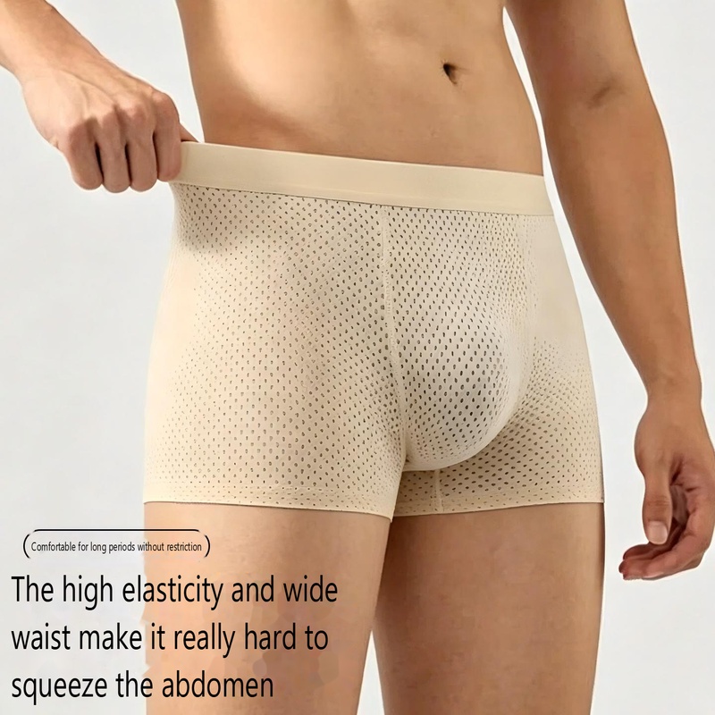 男性用、パッド入りボクサーパンツ、セクシーなヒップアップ効果 - Boxer Shorts Modal のレビューと価格