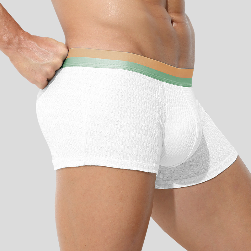 メンズ用コットン下着3枚セット、夏用薄手トレンドボクサーパン - Boxer Brief Pack Cotton のレビューと価格