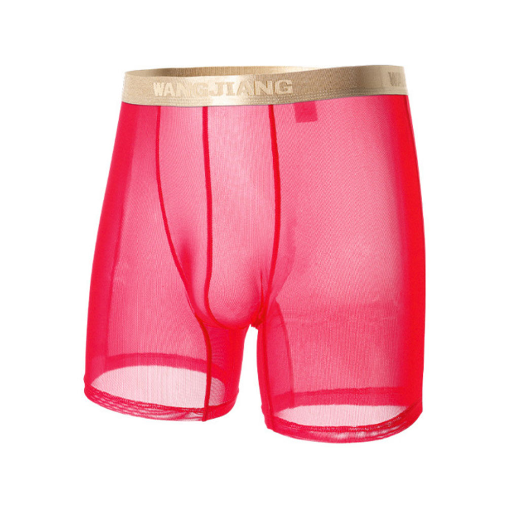 男性用メッシュシースルー薄型シームレスボクサーショーツアイス - Boxer Shorts Modal のレビューと価格