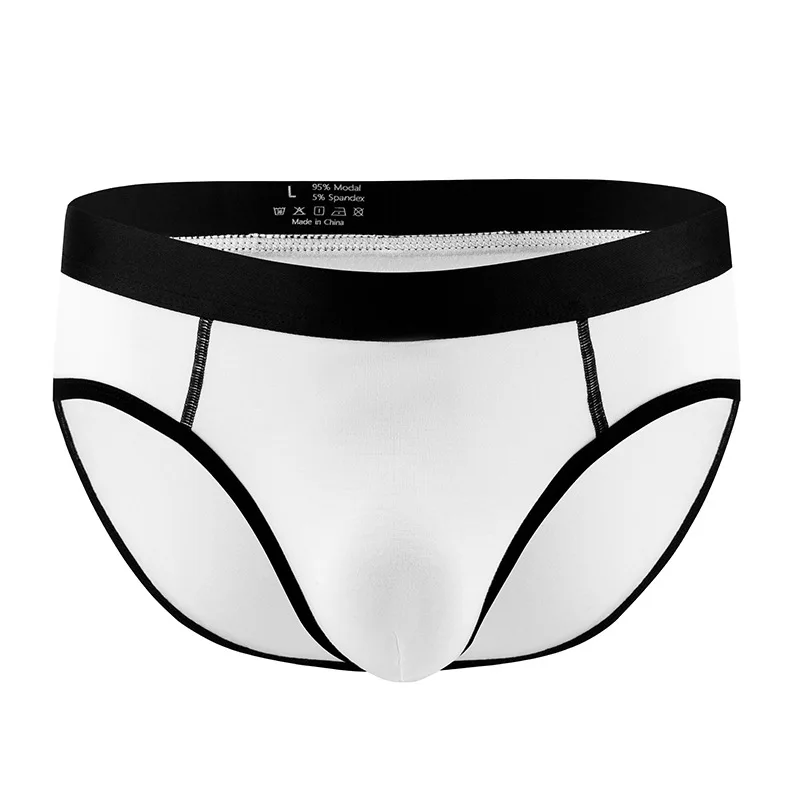男性のブリーフセクシーな下着セパレートリフティングポケットモ - Boxer Shorts Modal のレビューと価格