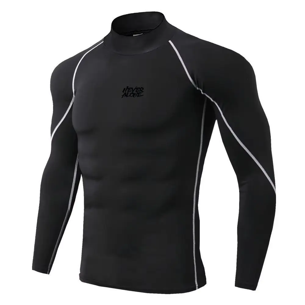 メンズスポーツTシャツ、速乾性、ボディビルディング、ランニン - Quick Dry Underwear のレビューと価格
